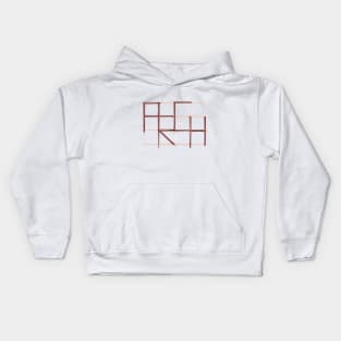 3X4 Sketchy ARCH Kids Hoodie